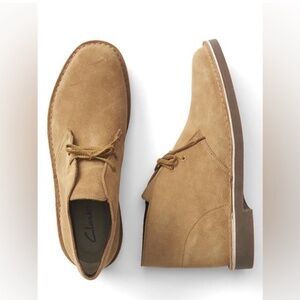 Clarks Bushacre 2 Chukka Boot - Tan Suede